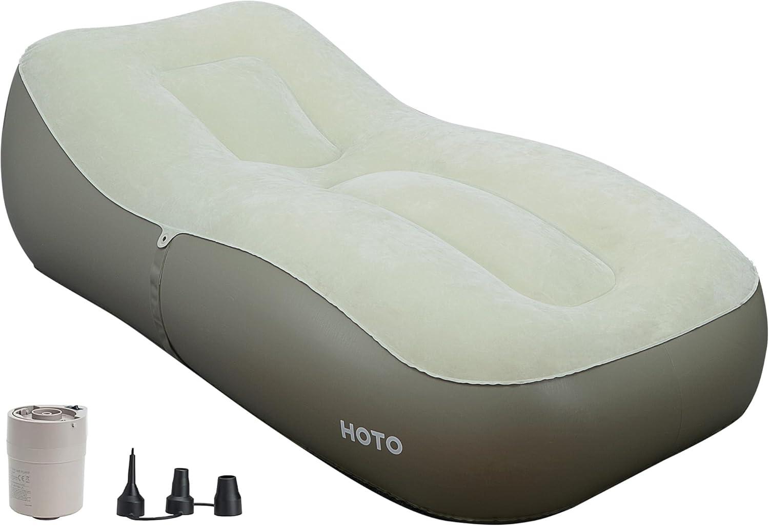 HOTO Ergonomic Self-Inflating Waterproof Cotton Sofa