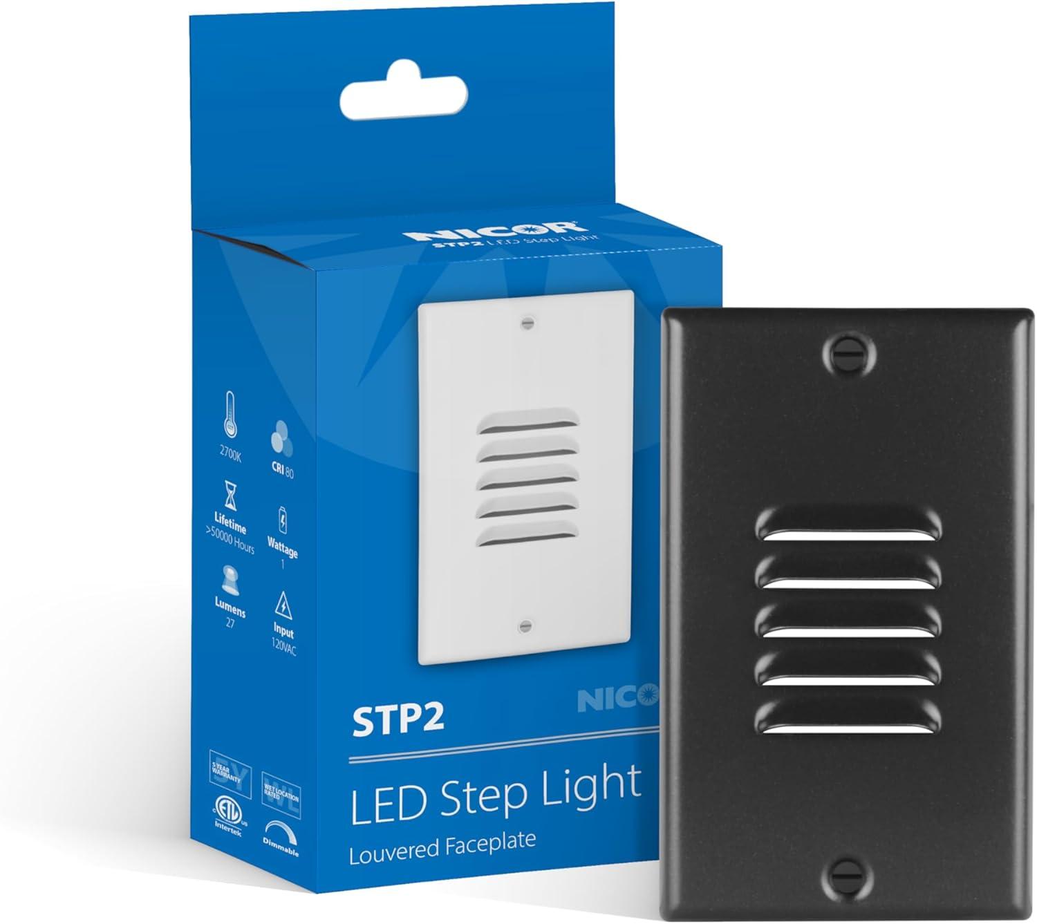 NICOR Lighting Integrated LED Step Light