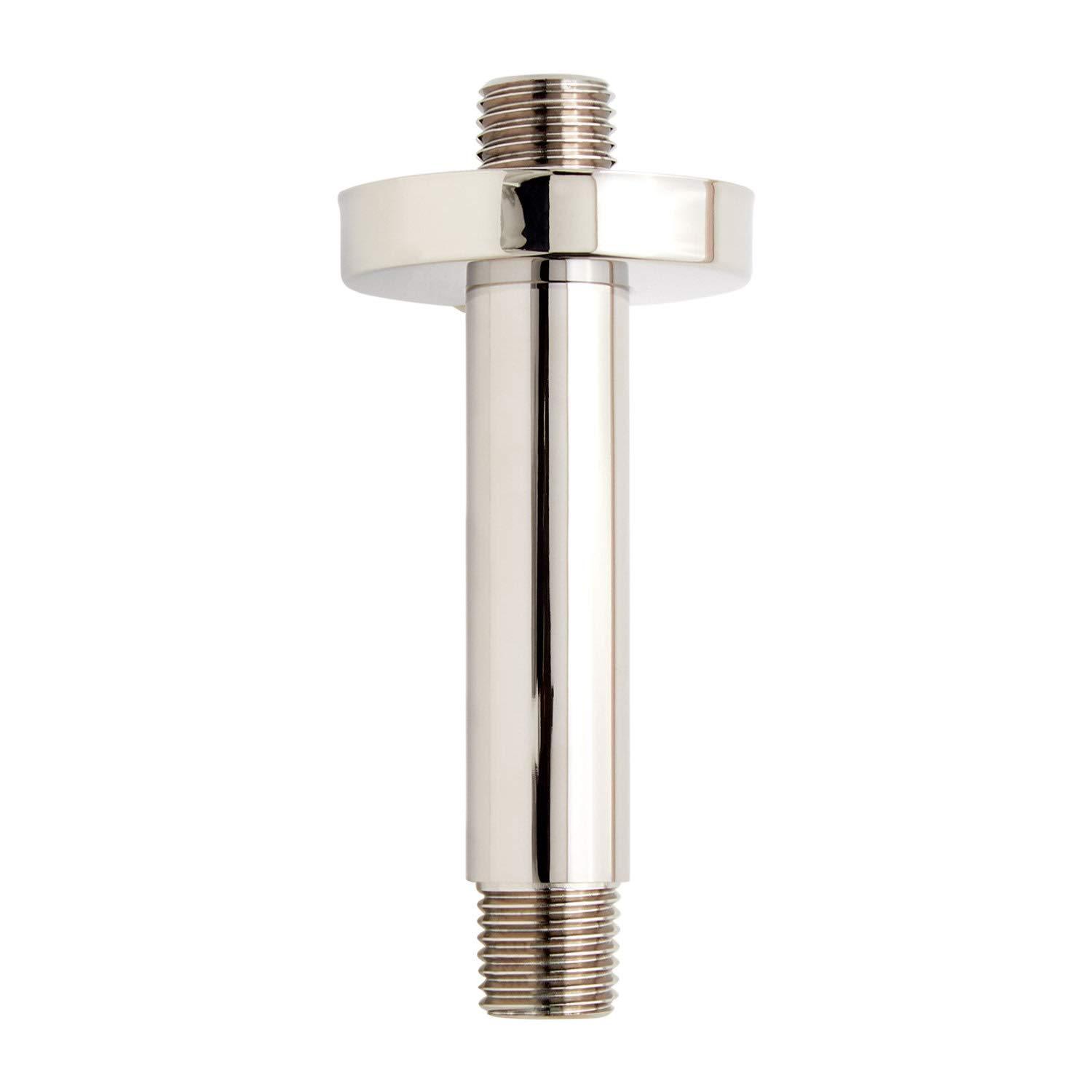 4" Round Ceiling-Mount Shower Arm