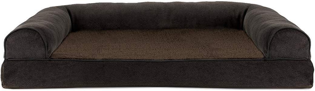 FurHaven Orthopedic Suede Pet Bed