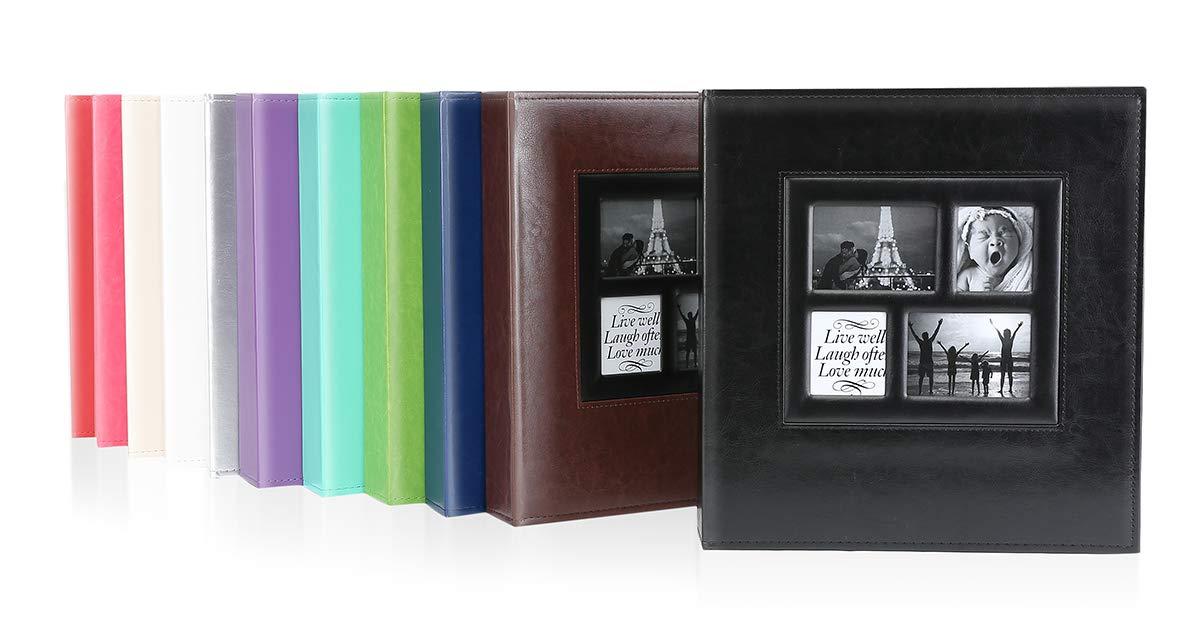 Ywlake Photo Album 4x6 1000 Pockets Photos, Extra Large Capacity Family Wedding Picture Albums Holds 1000 Horizontal Vertical Photos Black