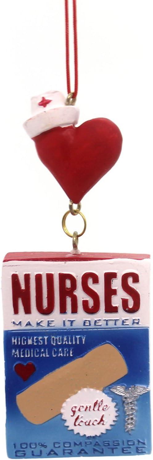 Nurses Make It Better Resin Christmas Ornament Set