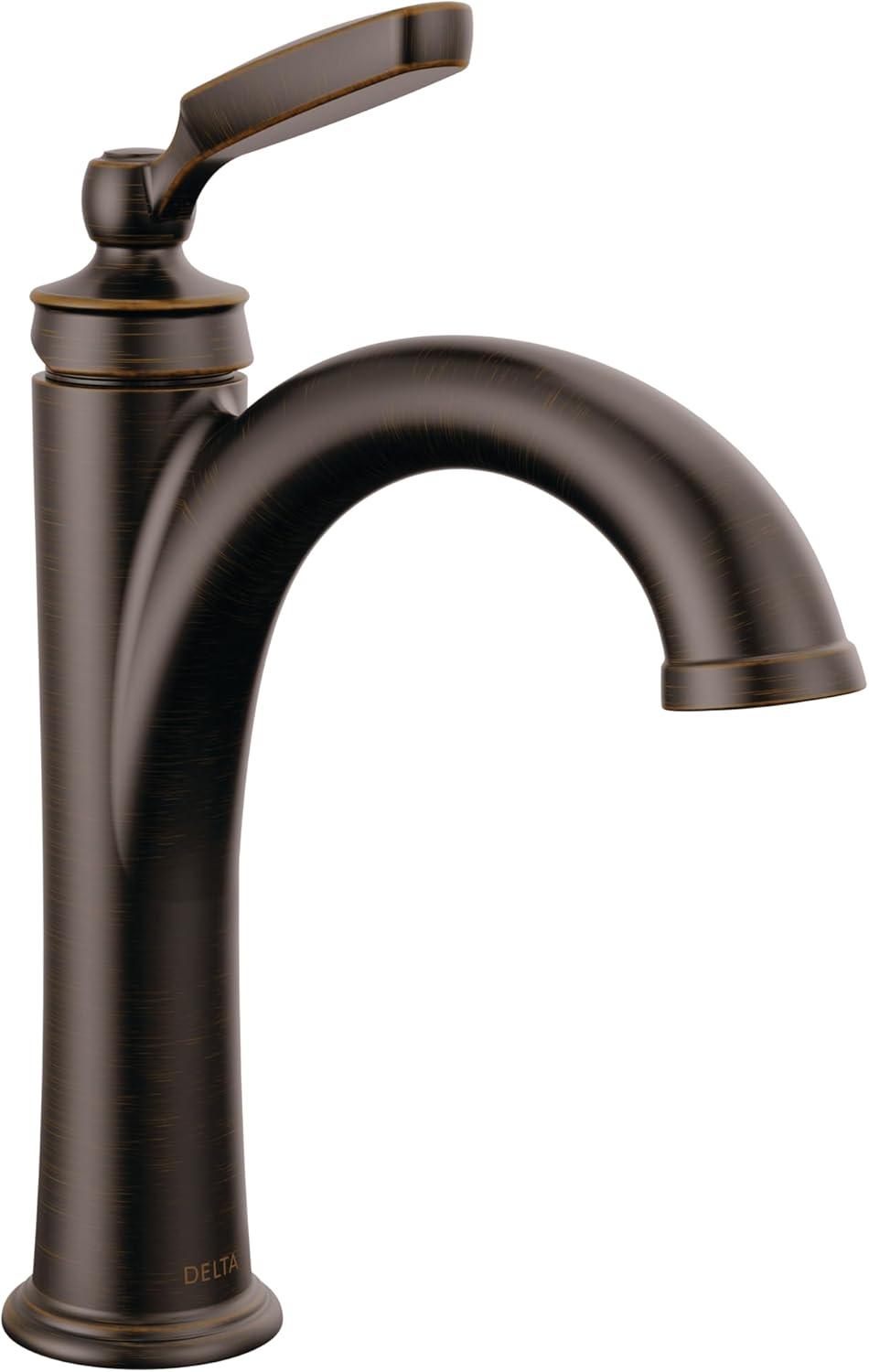 Woodhurst Single Hole Bathroom Faucet with Drain Assembly