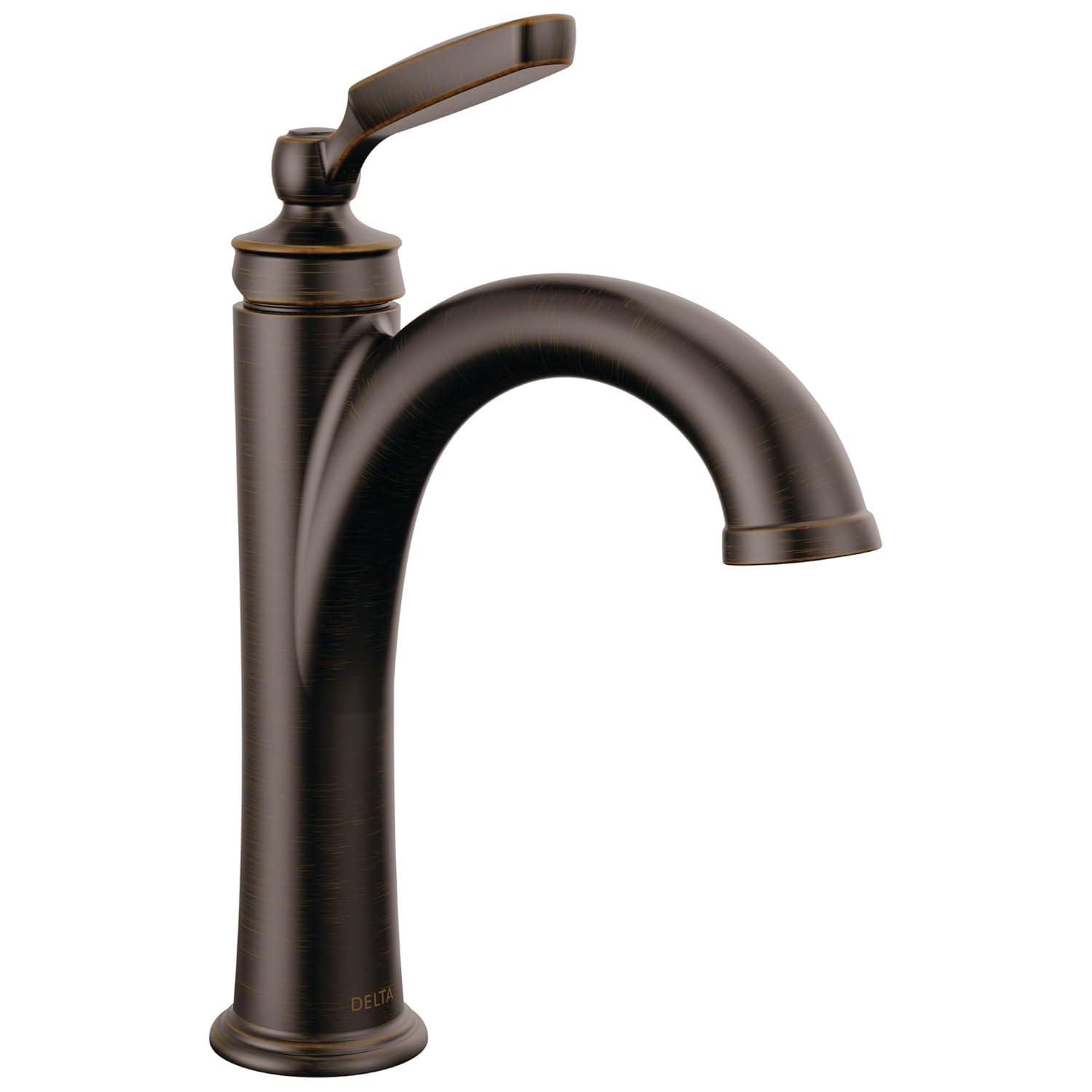 Woodhurst Single Hole Bathroom Faucet with Drain Assembly