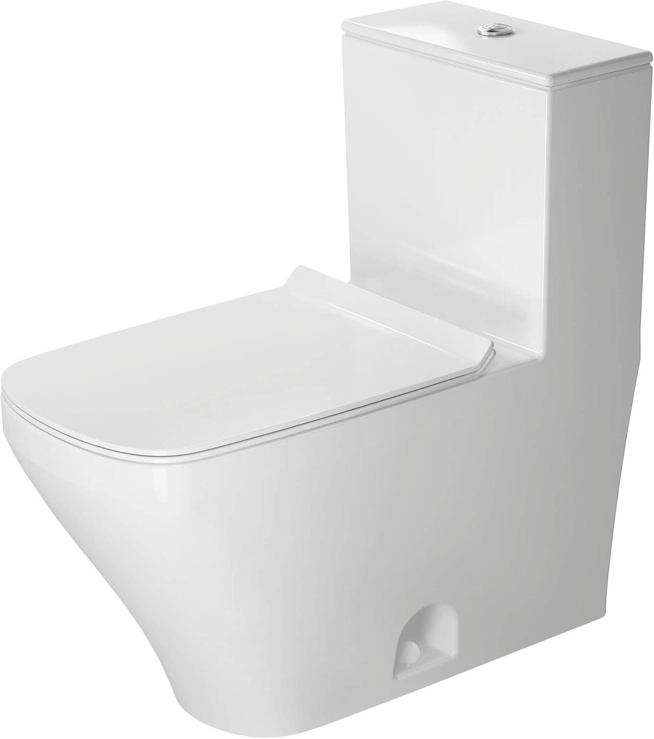 DuraStyle Dual Flush Elongated One-Piece Toilet (Seat Not Included)