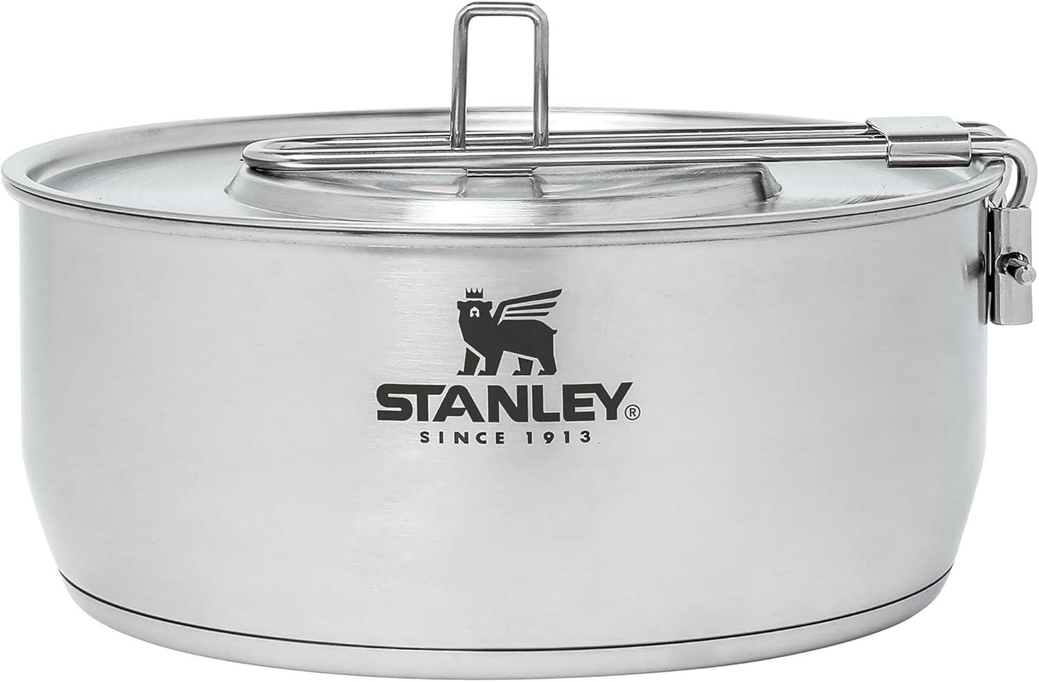 Stanley 1.9 QT Stainless Steel Camping Cook Set