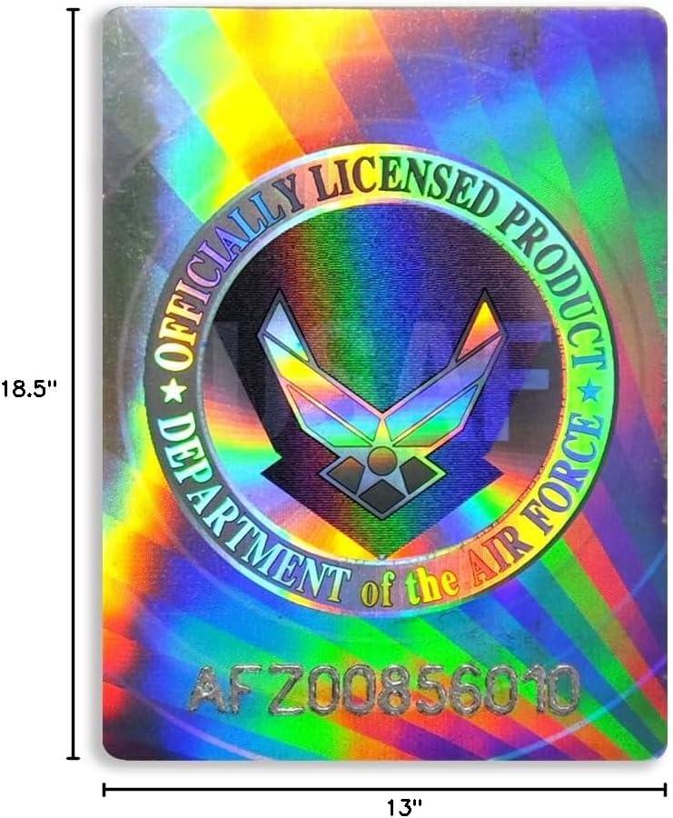 Americana Home & Garden G142620-BO 13 x 18.5 in. US Air National Guard Veteran Garden Flag with Armed Forces Double-Sided Decorative Vertical Flags House Decoration Banner Yard Gift