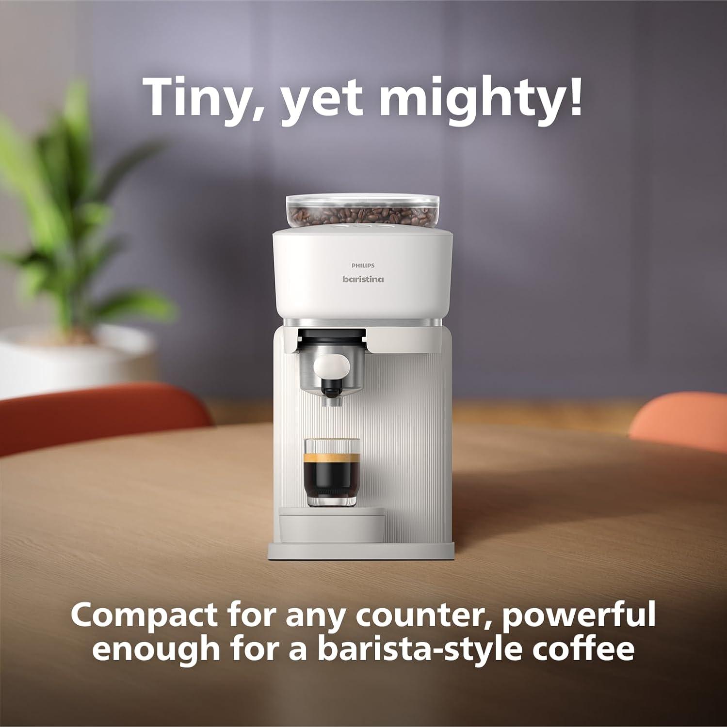 Philips Baristina Milky White Espresso Machine