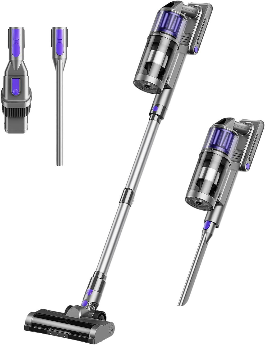 Cordless 3-in-1 Handheld Portable Home Hold Vacuum Cleaner, Upright Pet Hair Vacuum Cleaner, Stick Vacuum Cordless Rechargeable