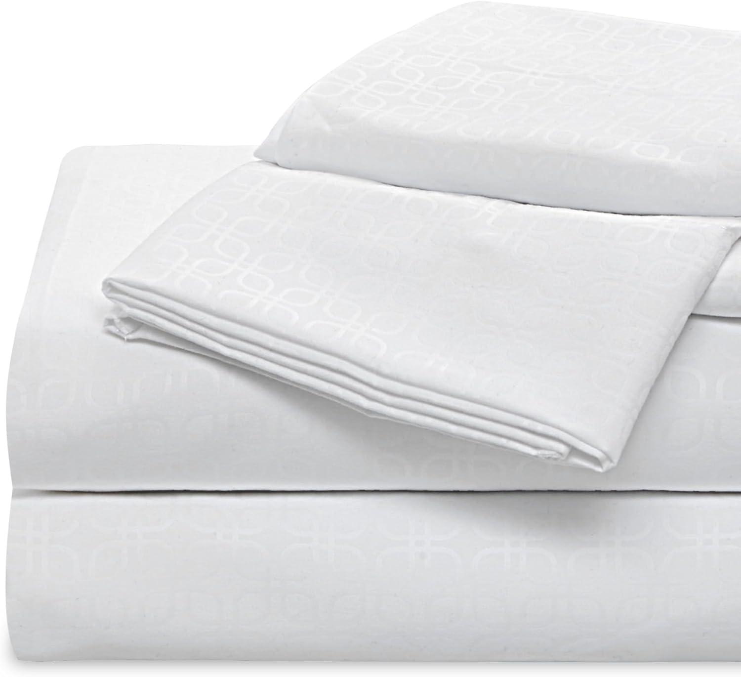 White King Microfiber Deep Pocket Bedding Sheet Set