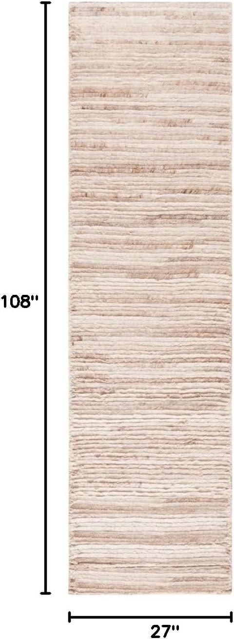 SAFAVIEH Casablanca Blake Distressed Runner Rug, Beige/Ivory, 2'3" x 9'