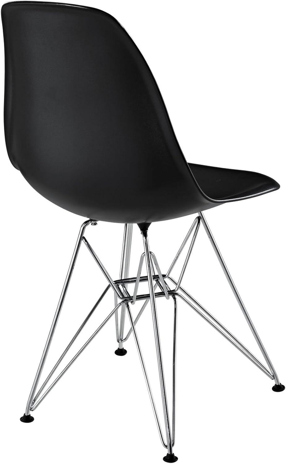 Modway Modway Plastic Dining Chair with Wire Base