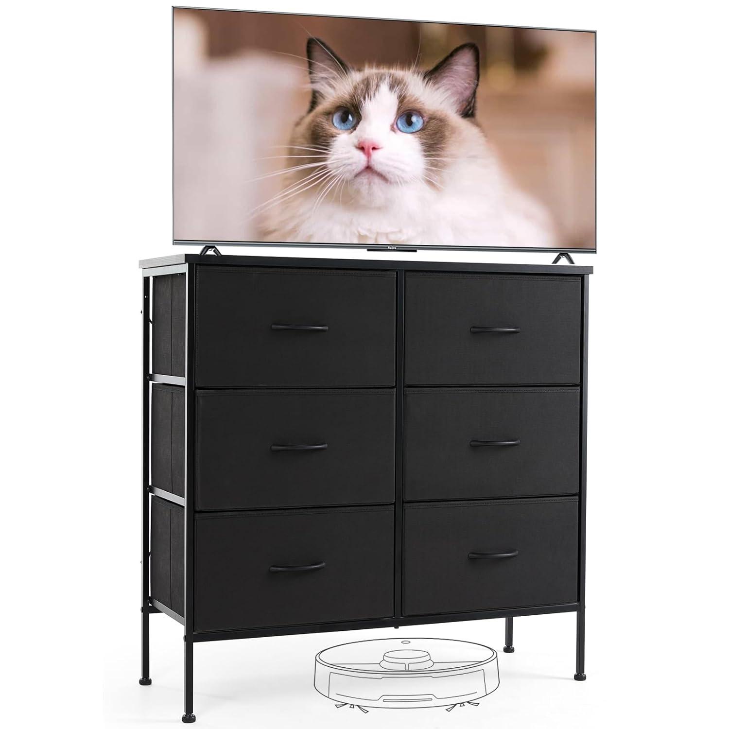 JIONJOY 6 - Drawer Dresser | Black
