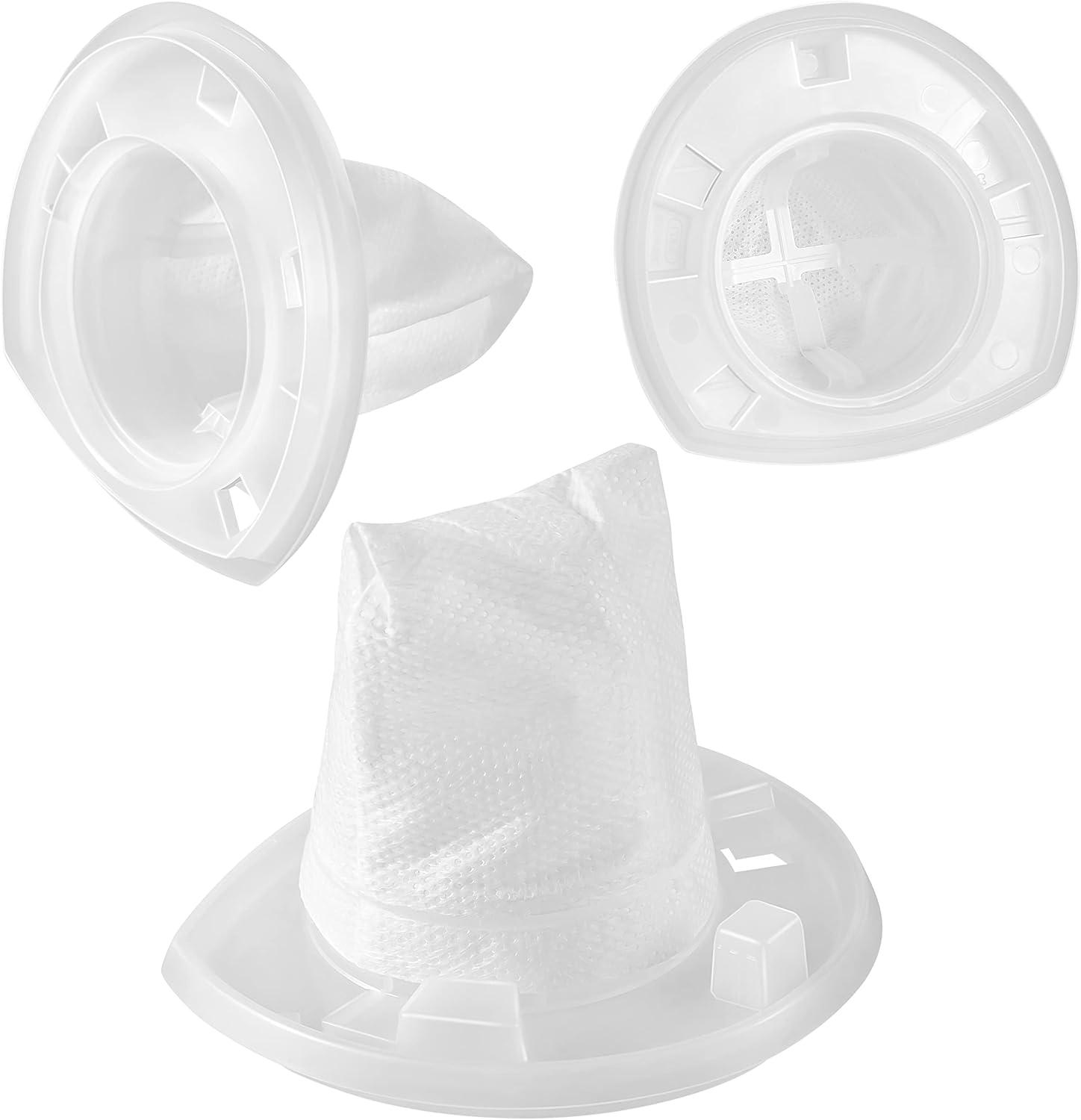 6 Pack Replacement Filter Compatible with Black & Decker Hand Vacuum Cordless Vacuum VF110 CHV1410L, CHV1410, CHV9610, CHV1210, CHV1410B, CHV1510, BDH2000L