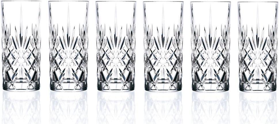 RCR Crystal Highball Glass set of 6