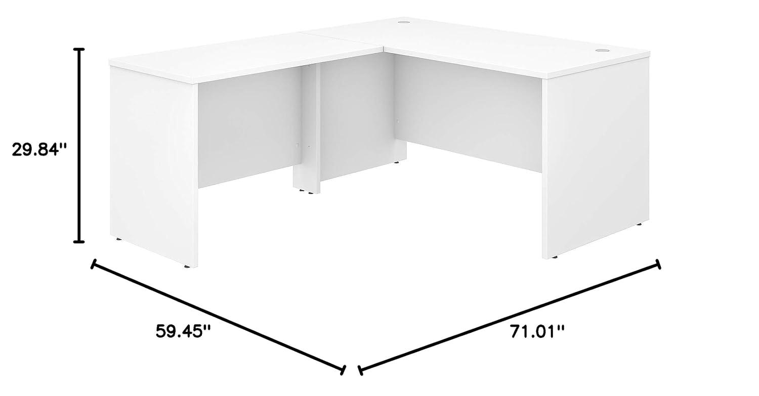 Studio C L Shaped Desk with Return