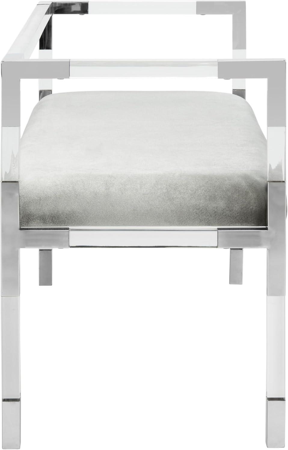 Anastasia Acrylic Bench  - Safavieh