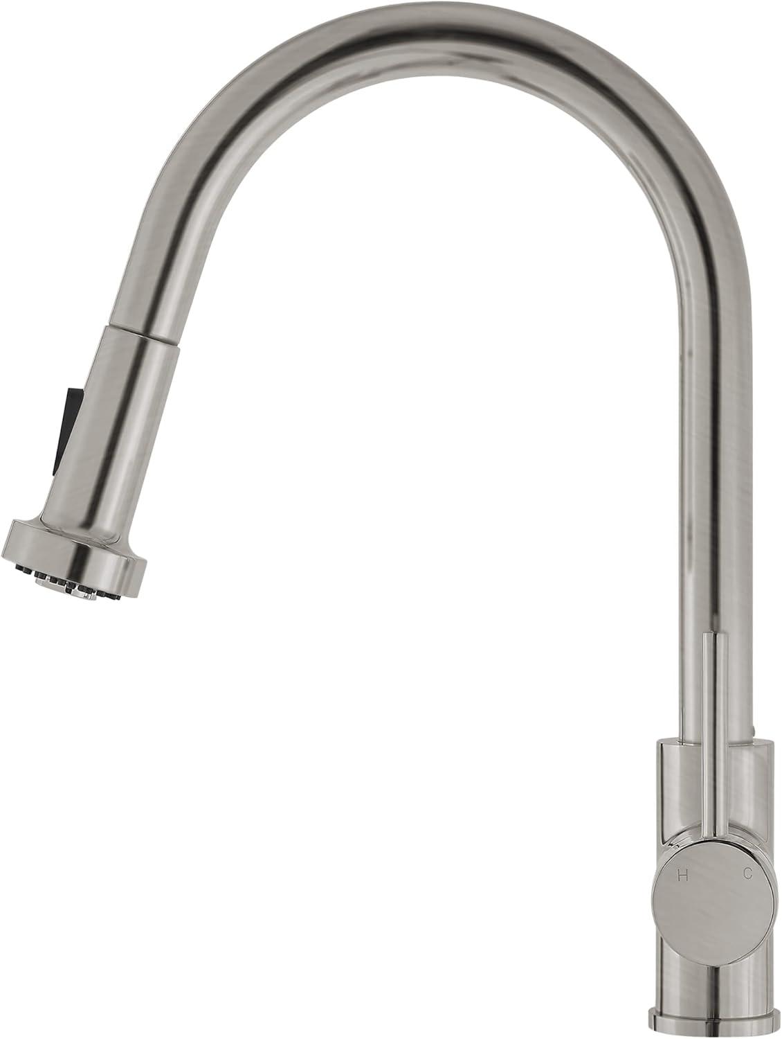 Nouvet Single Handle, Pull-Down Kitchen Faucet