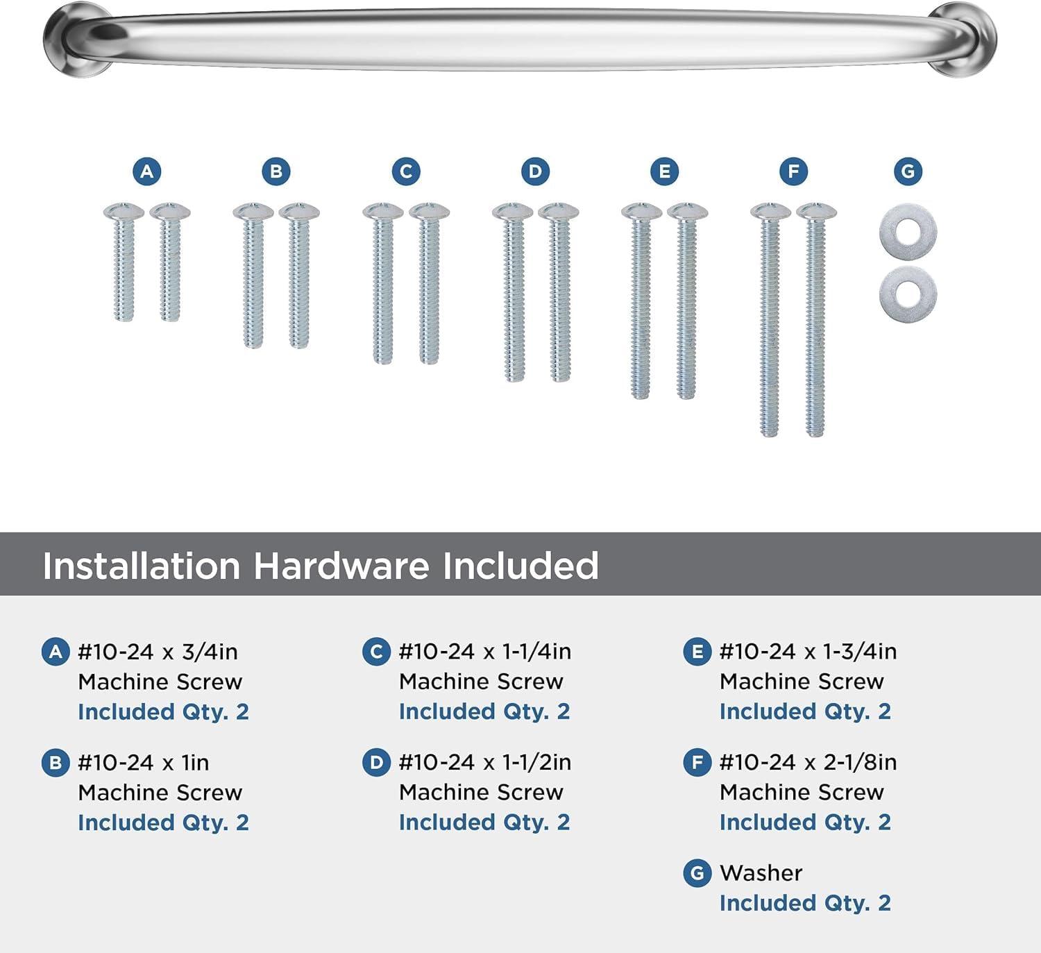 Amerock Renown 12 inch (305mm) Center-to-Center Polished Chrome Appliance Pull