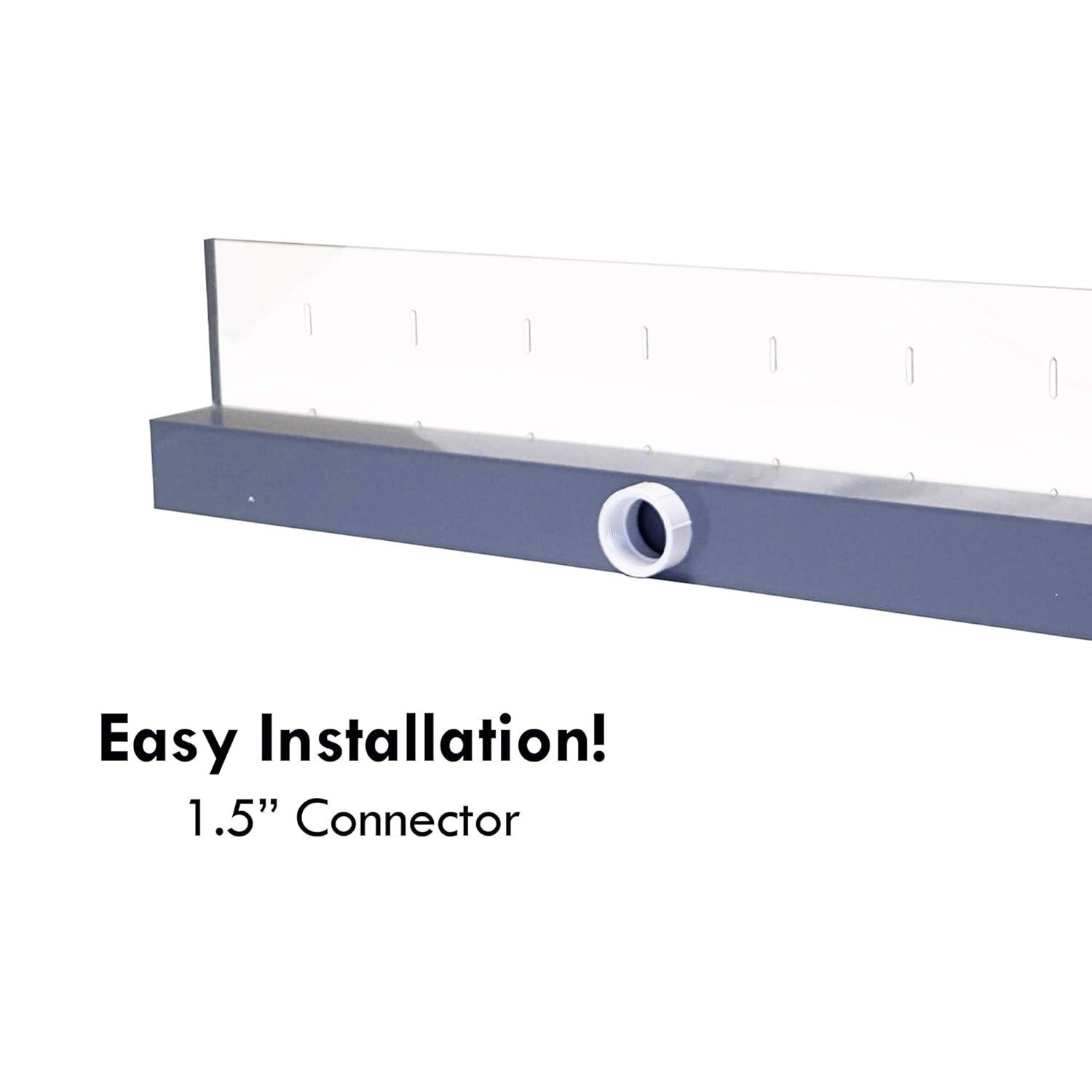 Half Off Ponds Sheer Elegance 24" Color Changing LED Lighted Spillway - SE24CC