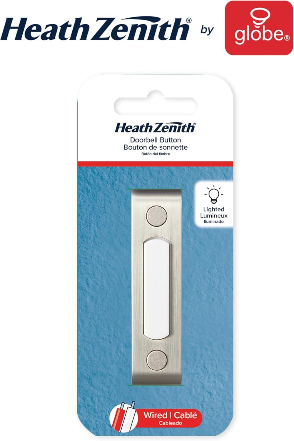 Heath Zenith 18000217 Doorbells & Chimes Accessory, Silver