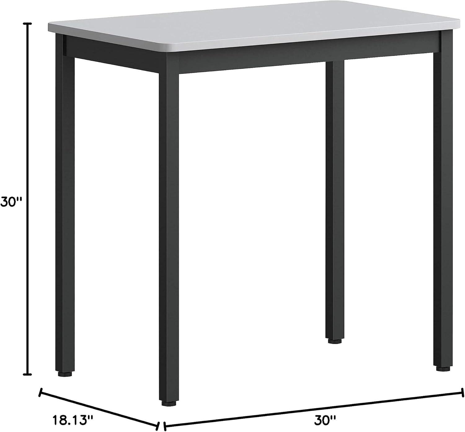 Lorell Table, Utility, Gray