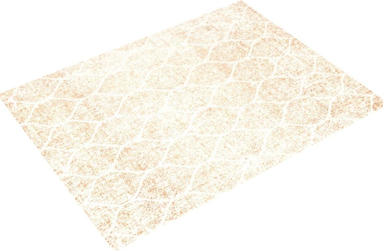Madison MAD604 Power Loomed Indoor Area Rug - Cream/Orange - 8'x10' - Safavieh