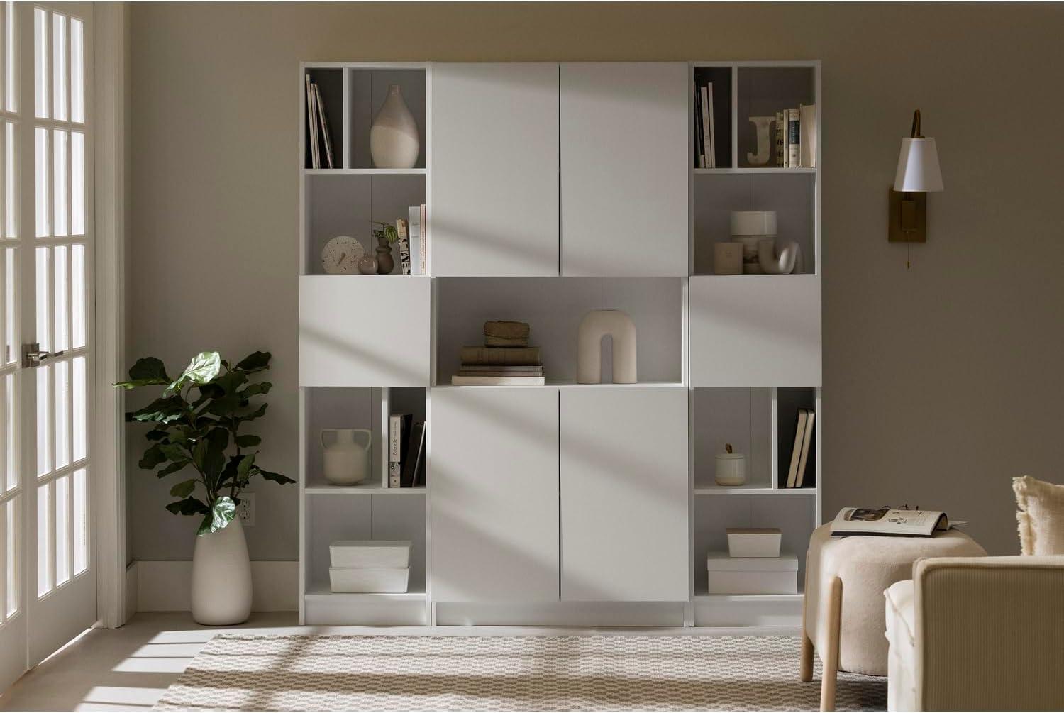 Liora Narrow 5-Shelf Narrow Bookcase