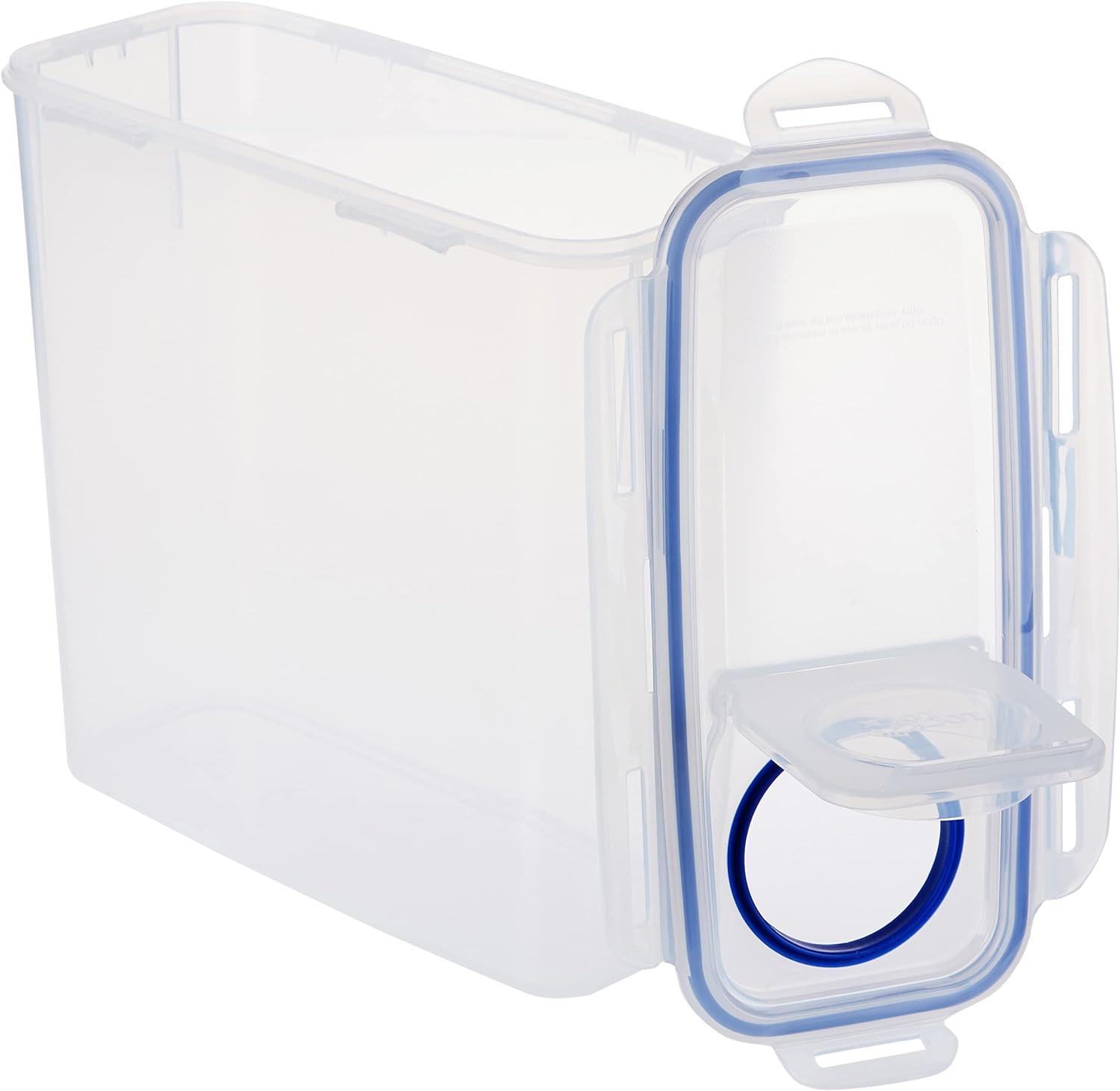 Clear BPA-Free Plastic Food Storage Container Set with Airtight Lids