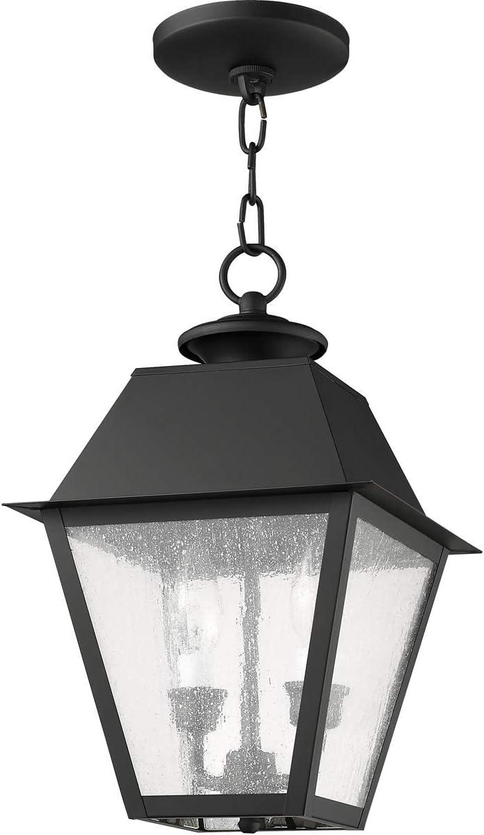 Livex Lighting Mansfield 2 - Light Pendant in  Black