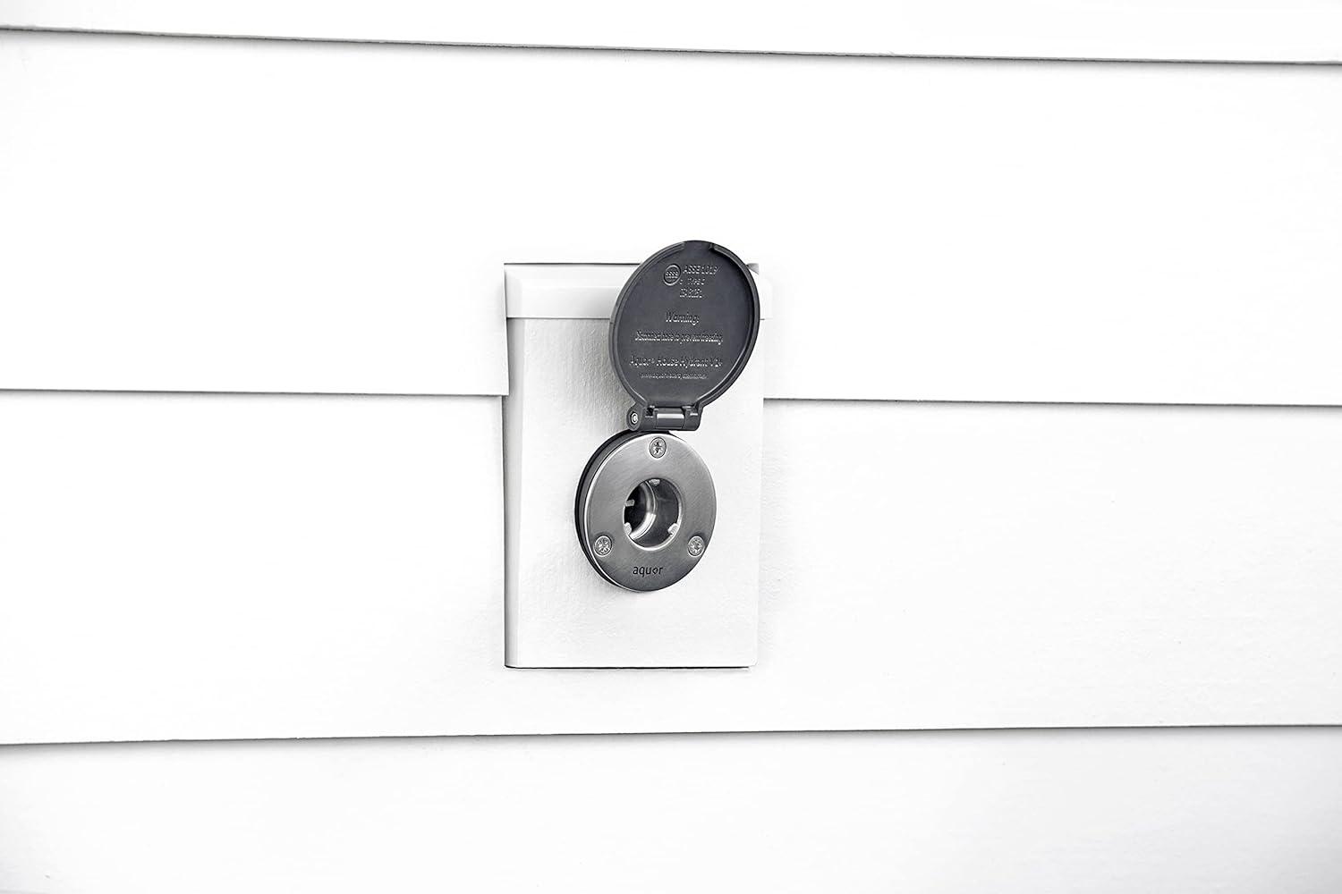 1/2 in. NPT inlet and 3/4 in. Hose Connector x 6 in. L House Hydrant V1+ Modern Outdoor Wall Faucet