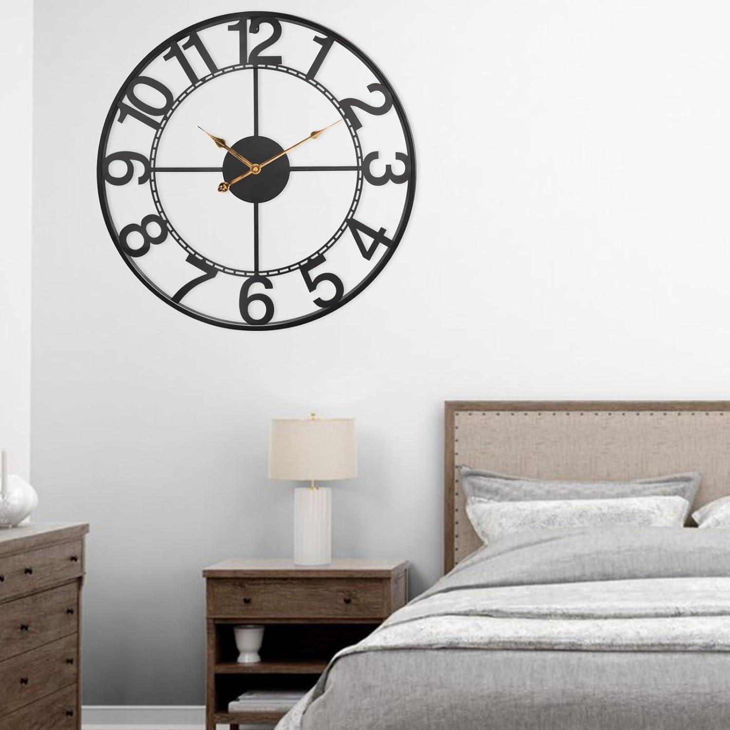 Sorbus Large 16" Numeral Analog Decorative Wall Clock