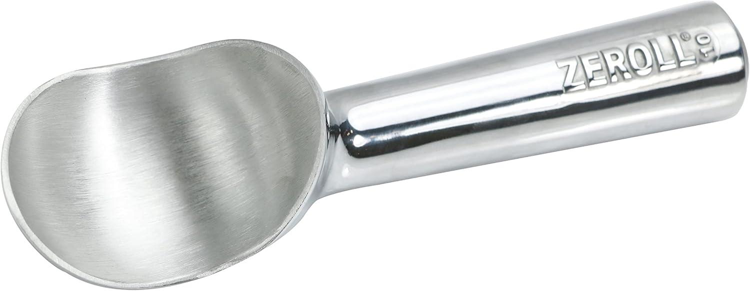 Silver Aluminum Non-Stick Ice Cream Spade with Stainless Steel Handle