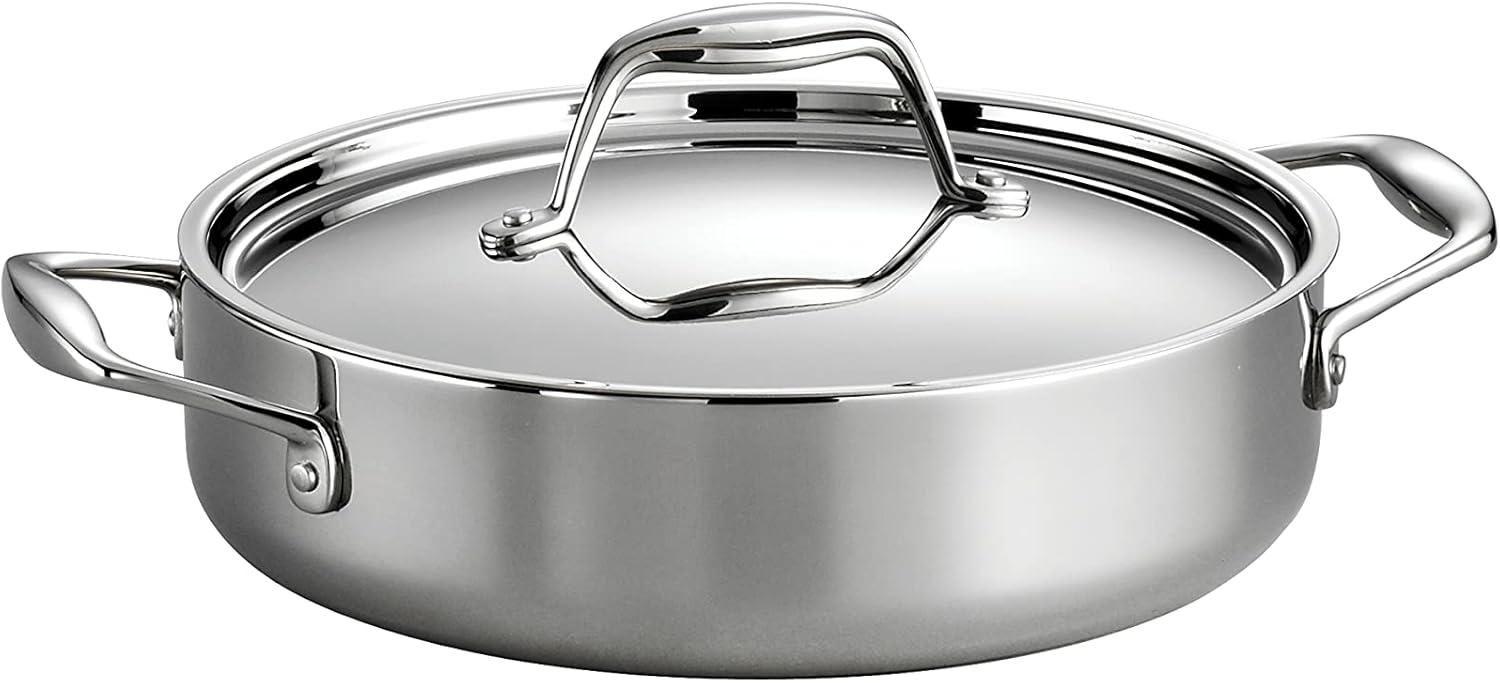 Tramontina Tramontina Gourmet Tri-Ply Clad 11" Grill Pan