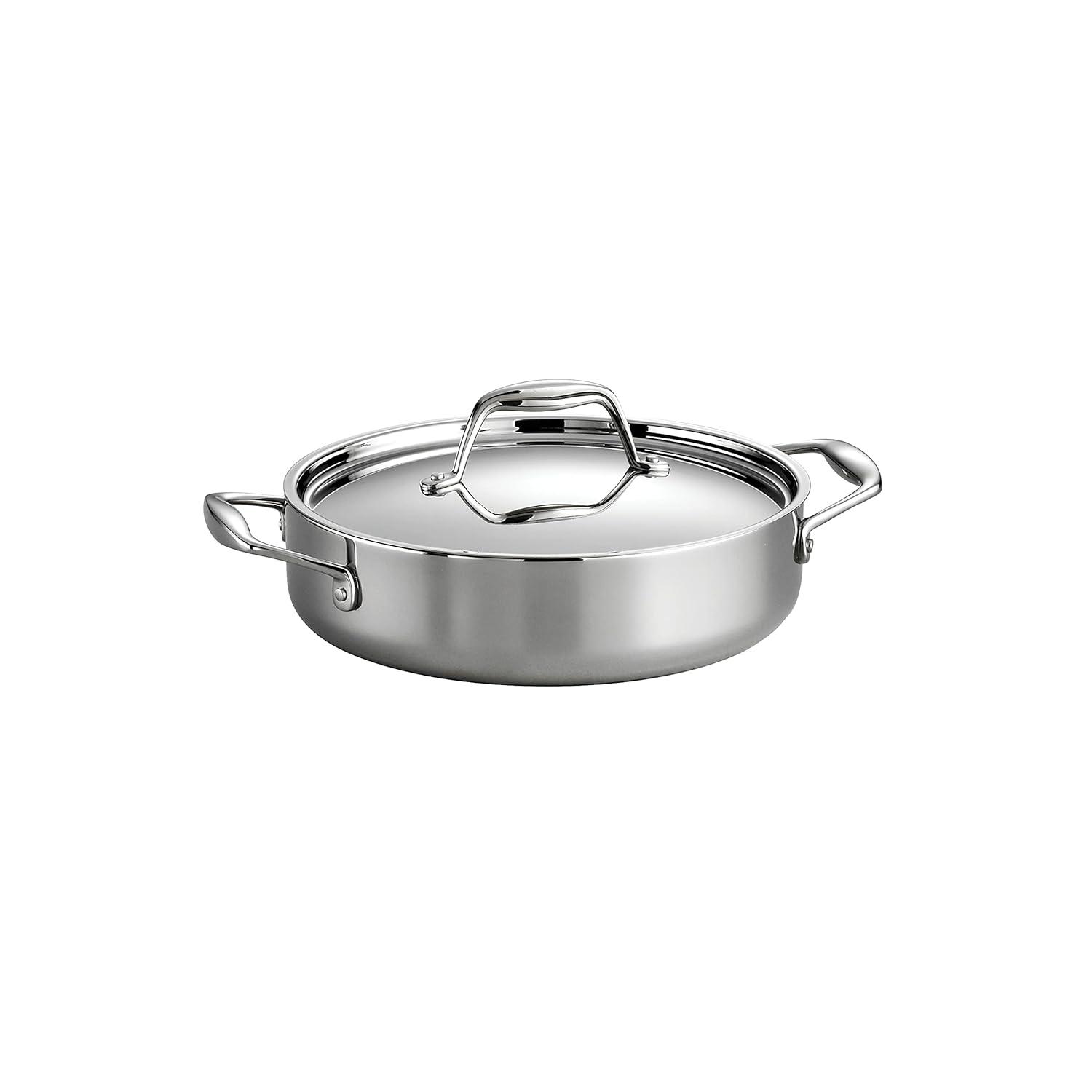 Tramontina Tramontina Gourmet Tri-Ply Clad 11" Grill Pan