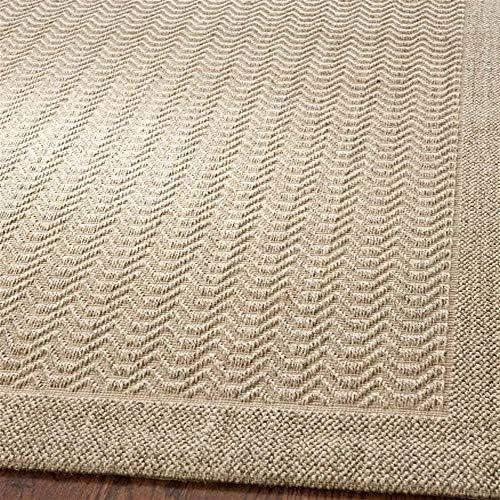 Huxley Sisal PAB321 Power Loomed, Jacquard Weave Indoor Accent Rug - 2'x3' - Silver - Safavieh