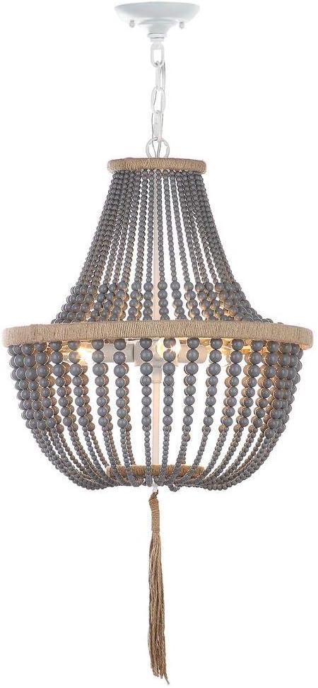 Safavieh Lush Kristi 3 Light 16.5 In. Dia. Beaded Pendant