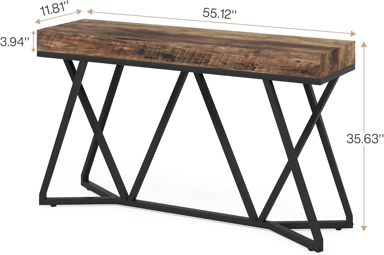 Hommoo 55" Farmhouse Console Table