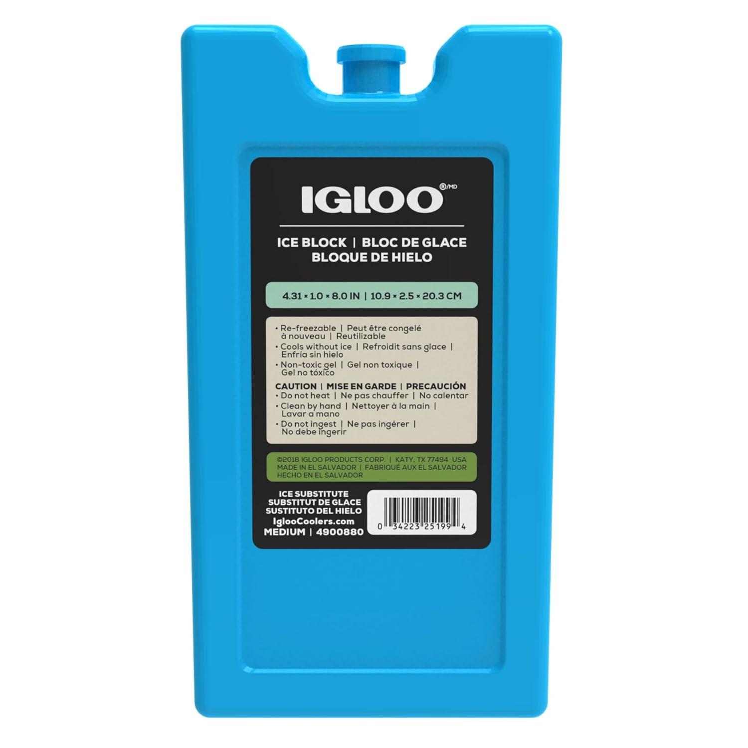 Igloo 25199 Maxcold Ice Block, Medium - Quantity 12