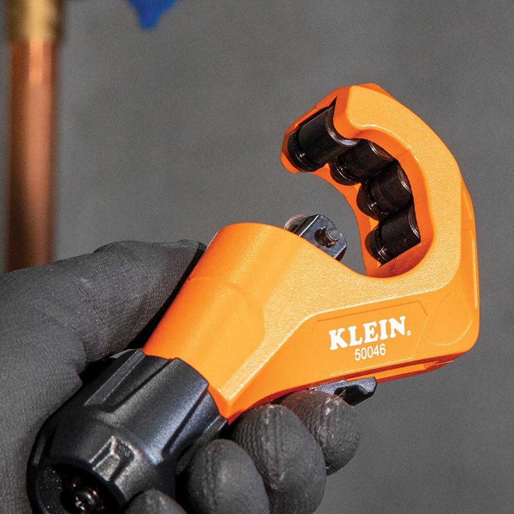 6.4" Orange and Black High Carbon Steel Tubing Cutter