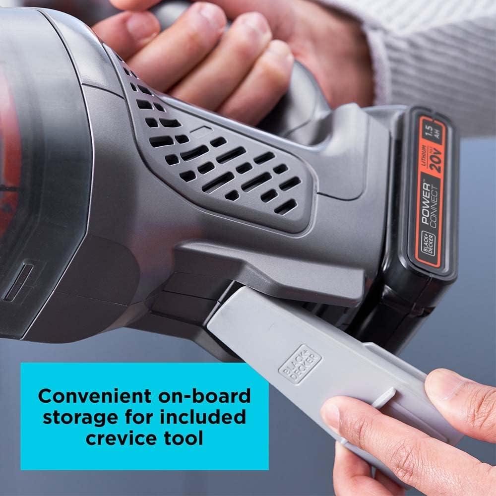 BLACK+DECKER Dustbuster 20V MAX POWERCONNECT Cordless Handheld Vacuum, BCHV001C1