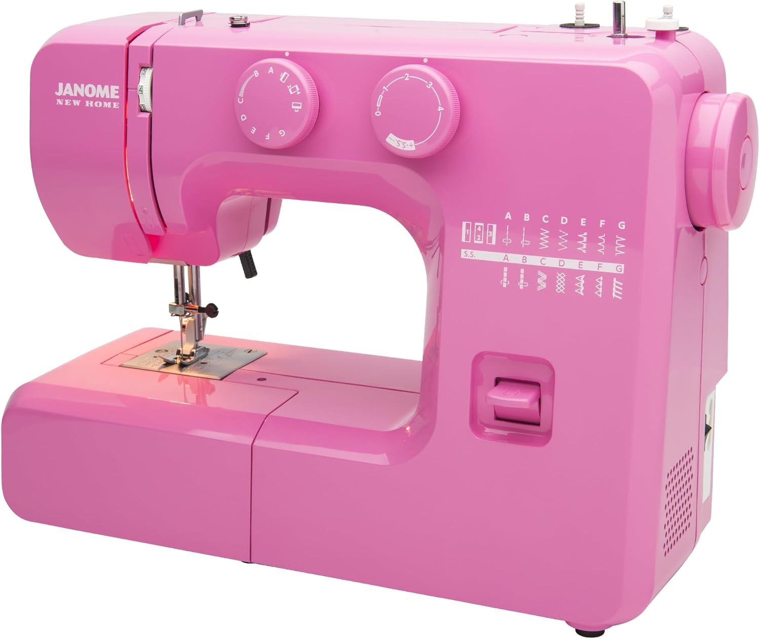 Janome Pink Sorbet Easy-to-Use Sewing Machine