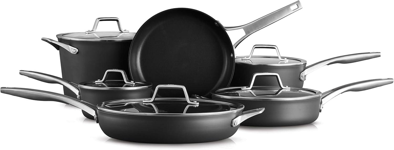 Calphalon Premier with MineralShield Nonstick 11pc Cookware Set