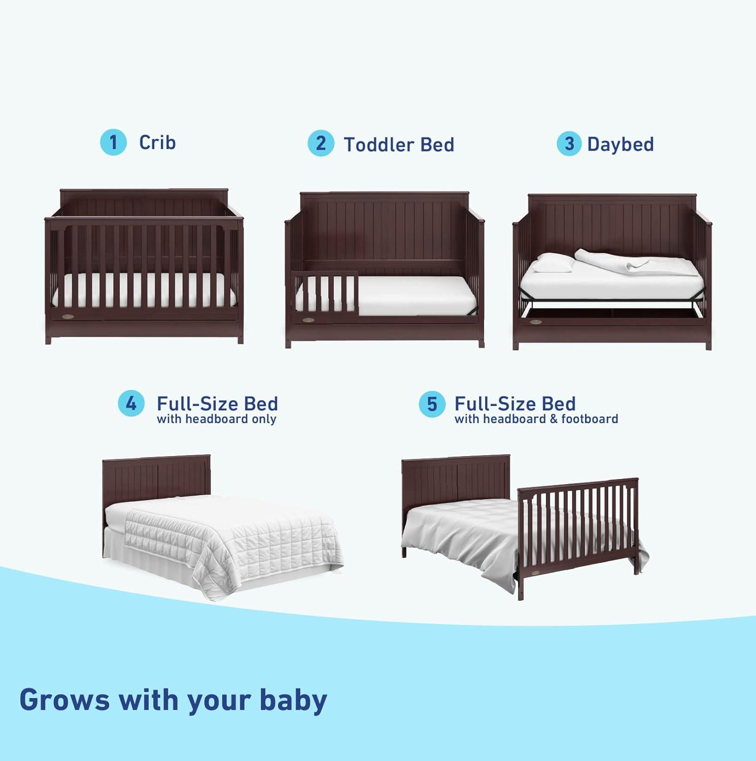 Hadley 5-in-1 Convertible Crib
