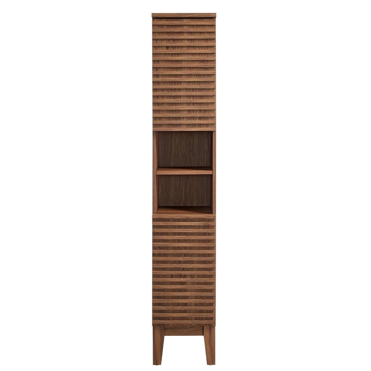 Modway Render Tall Narrow Bathroom Storage Cabinet
