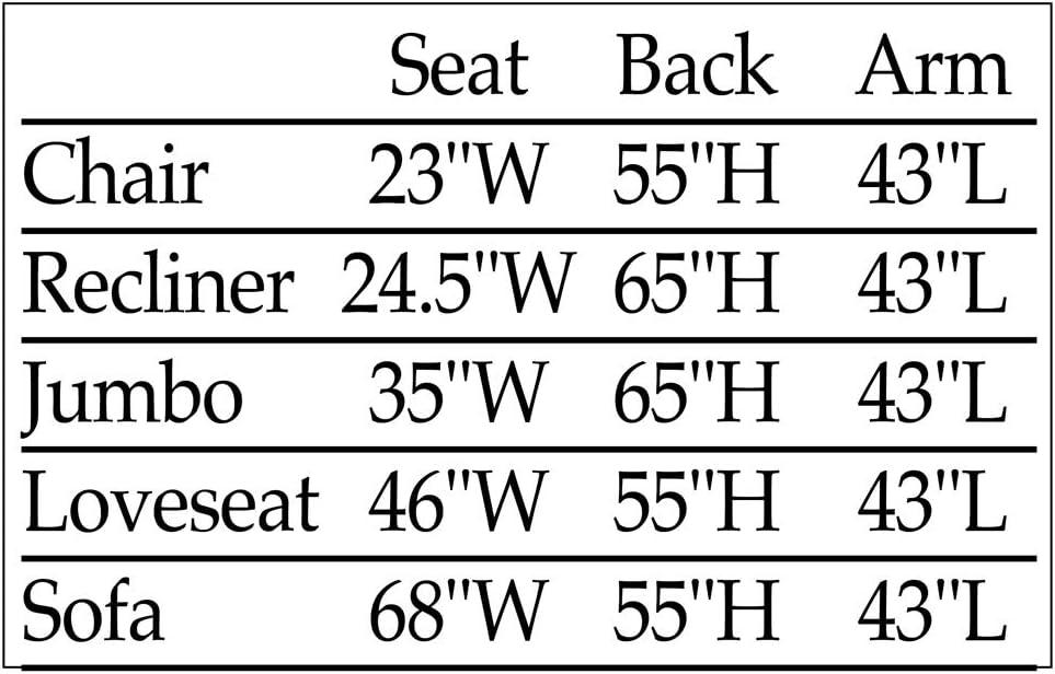 Collections Etc Reversible Spill Resistant Quilted Furniture Protector Cover with Ties - Covers Seat Bottom, Seat Back and 2 Seat Arms, Slate Grey/Silv, Chair