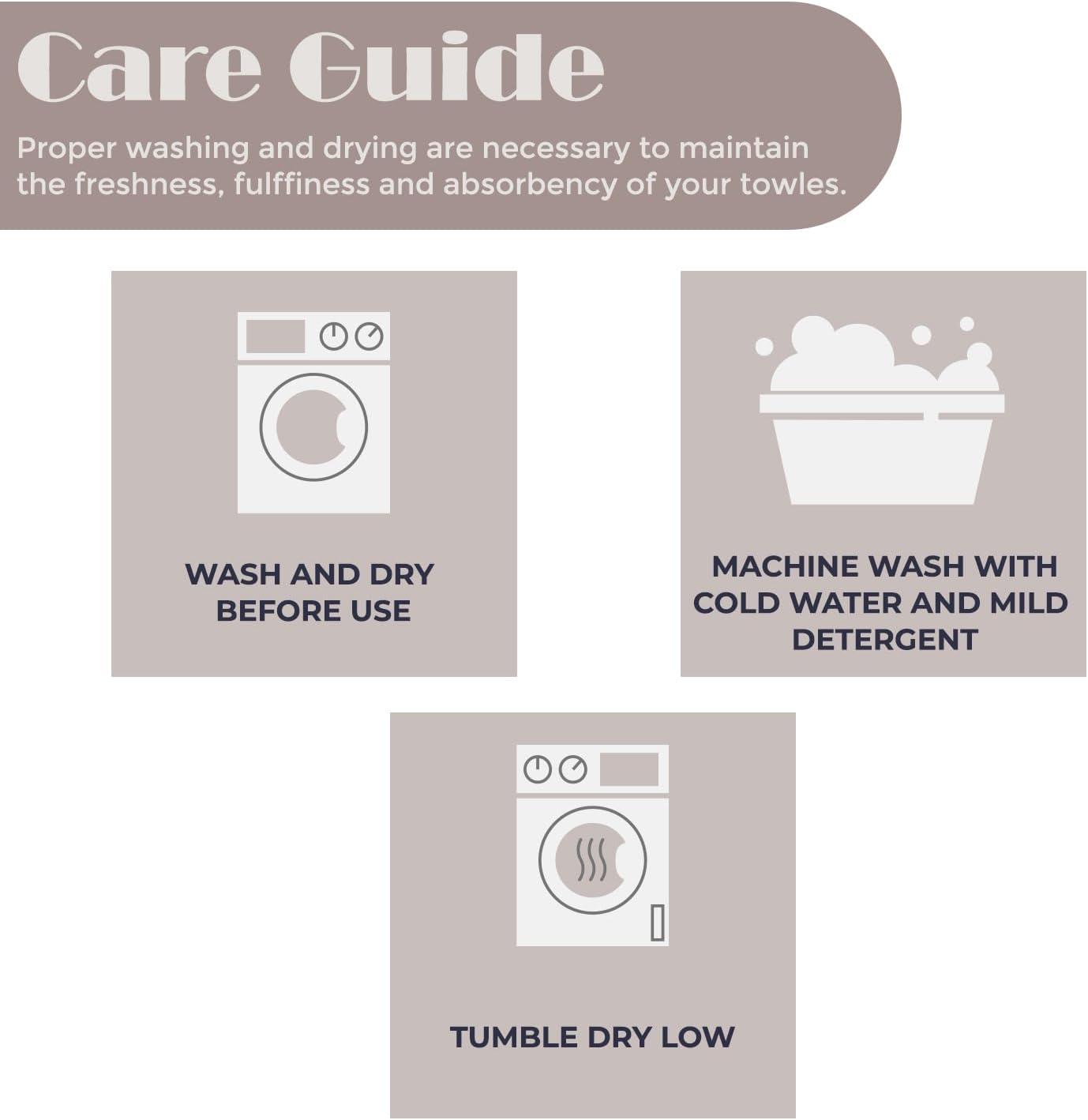 Superior Zero Twist Cotton Ribbed Geometric 9-Piece Towel Set, Forest Green