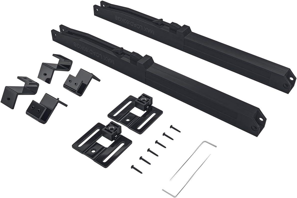 2PCS Soft Close barn Door Hardware kit Barn Door Soft Close Mechanism Spring Buffer Damper Hole-Free Version Fit for Door Weight 60-176 Pounds Adjustable Door Stoppers 2022NEWEST (Use for 20-40)