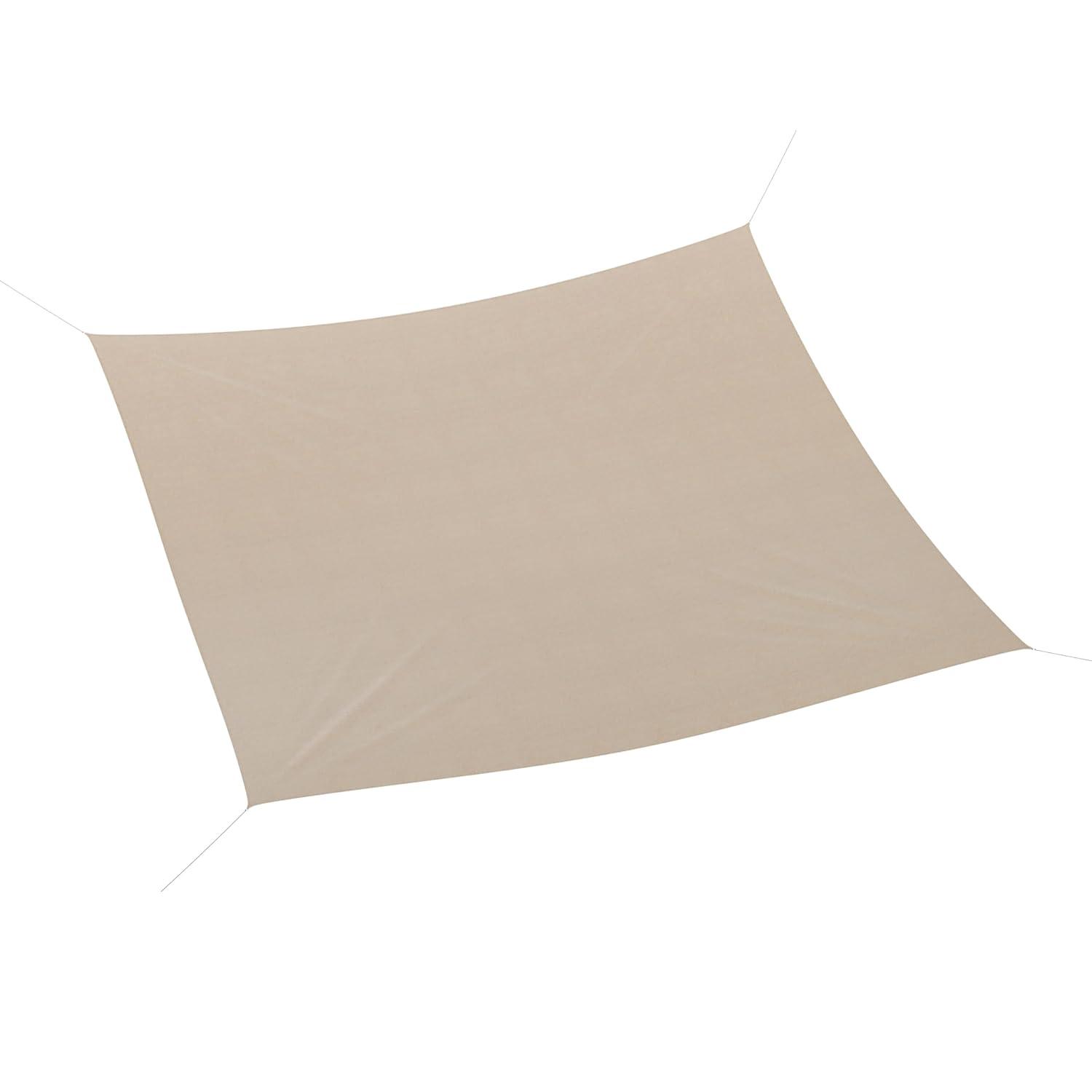 Weather Resistant Sun Shade Canopy with Included Nylon Ropes