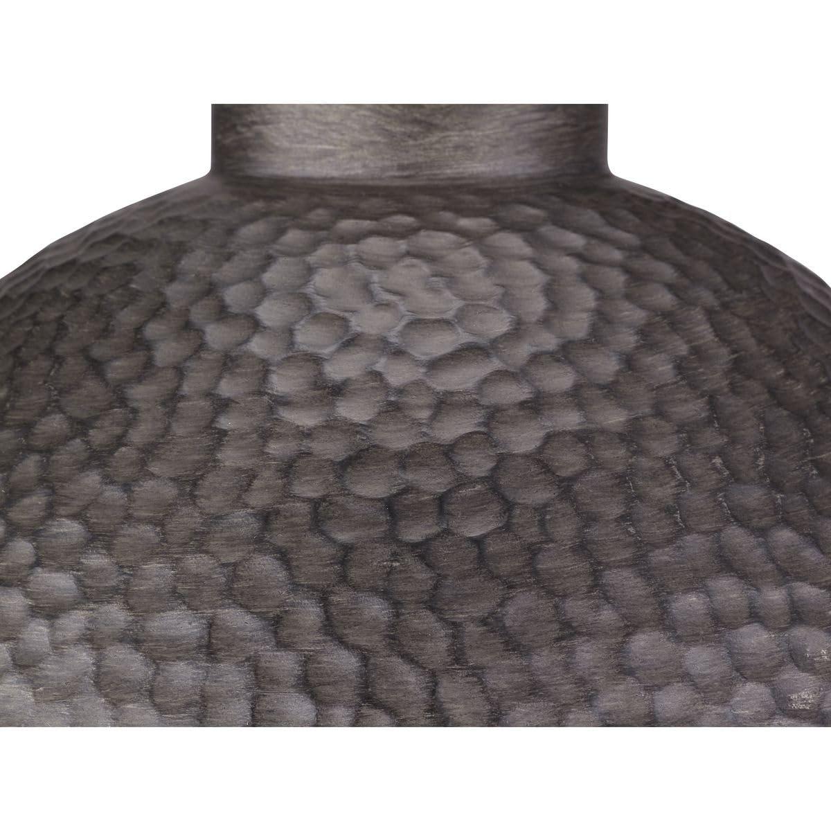 Progress Lighting Englewood 1-Light Medium Wall Lantern, Antique Pewter, Metallic Copper Shade